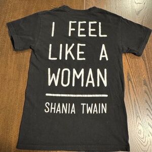 Vintage Black Shania Twain Graphic T-Shirt